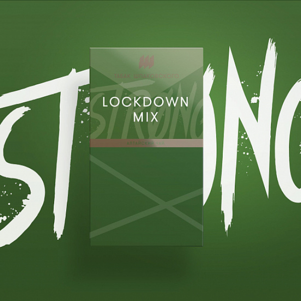 Табак Шпаковского Strong Lockdown mix (Алтайский чай) 40 гр в Магадане