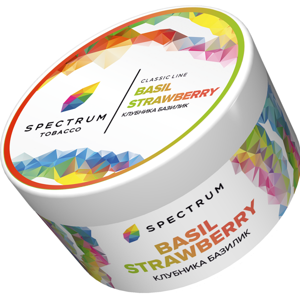 Табак Spectrum Classic BasilStrawberry 200 грамм в Магадане