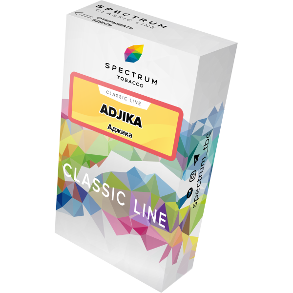 Табак Spectrum Classic adjika 40 грамм в Магадане