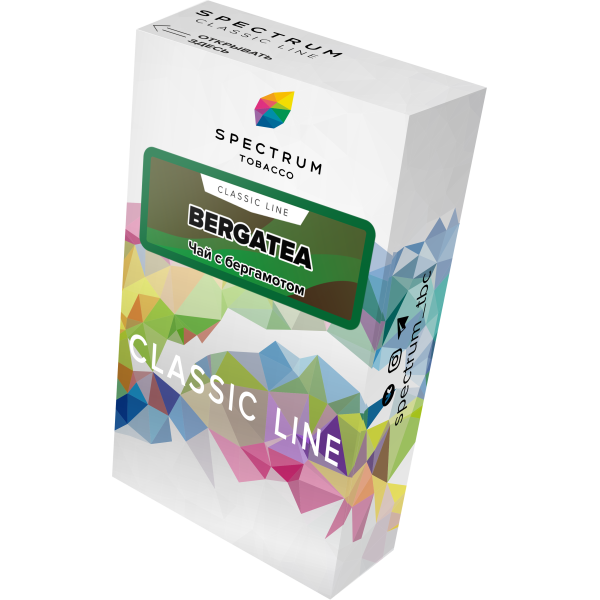 Табак Spectrum Classic bergatea 40 грамм в Магадане