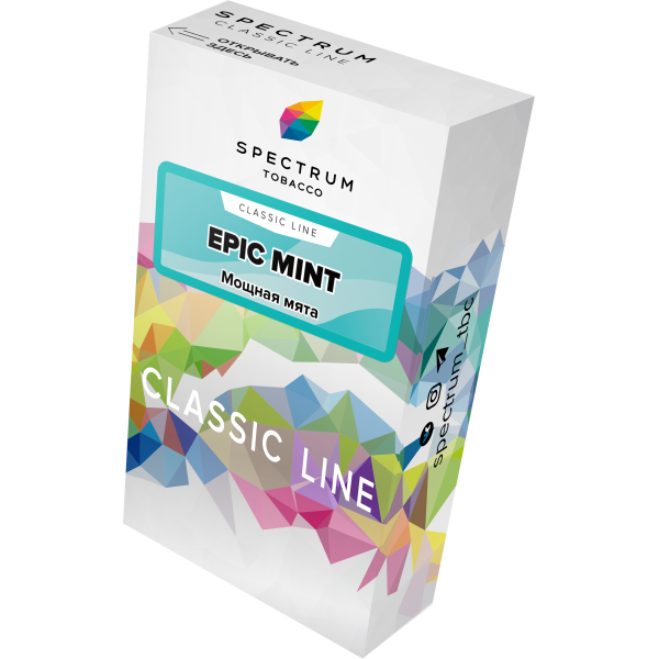 Табак Spectrum Classic epic mint 40 грамм в Магадане