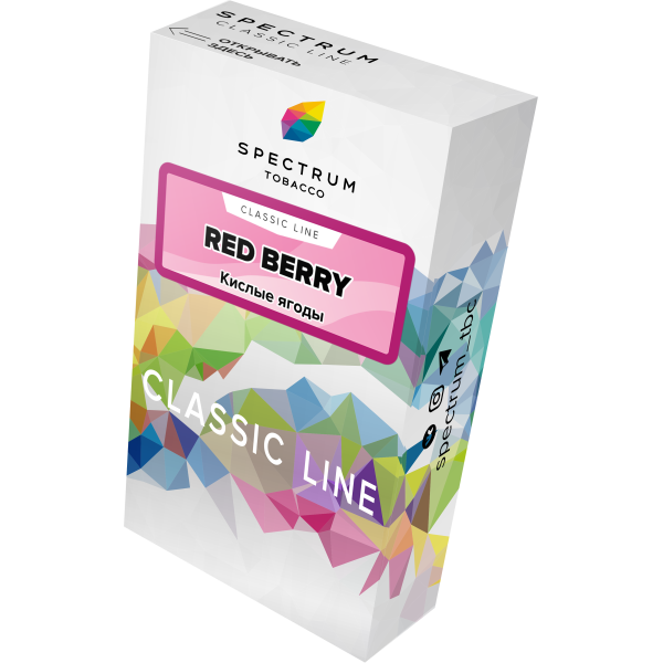 Табак Spectrum Classic red berry 40 грамм в Магадане