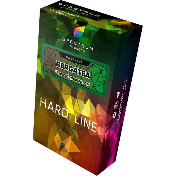 Табак Spectrum Hard bergatea 40 грамм в Магадане