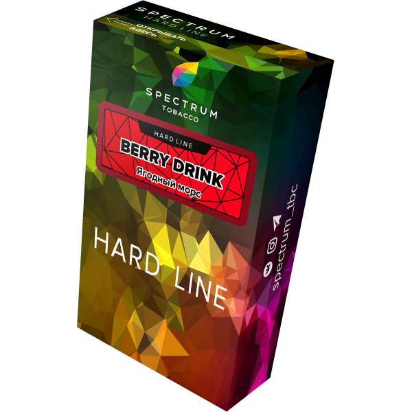 Табак Spectrum Hard berry drink 40 грамм в Магадане