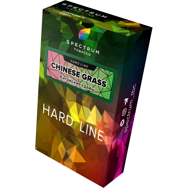 Табак Spectrum Hard chinese grass 40 грамм в Магадане