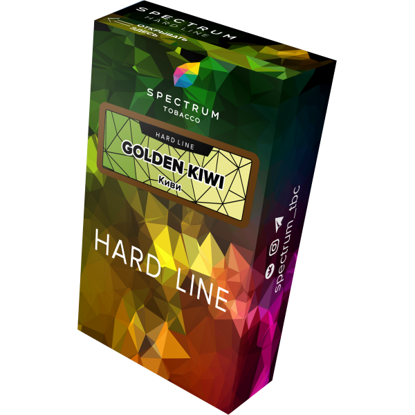 Табак Spectrum Hard golden kiwi 40 грамм в Магадане