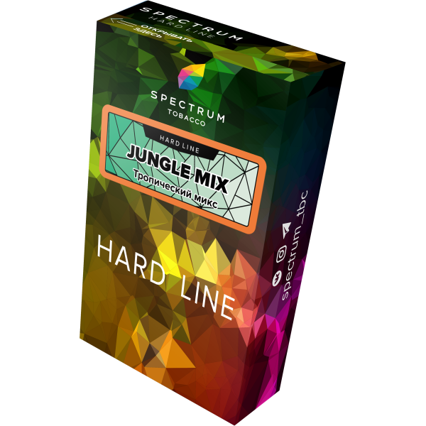 Табак Spectrum Hard jungle mix 40 грамм в Магадане