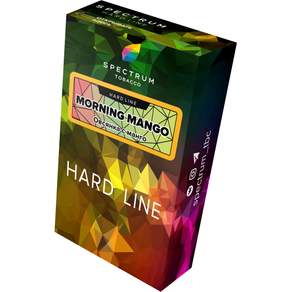 Табак Spectrum Hard morning mango 40 грамм в Магадане
