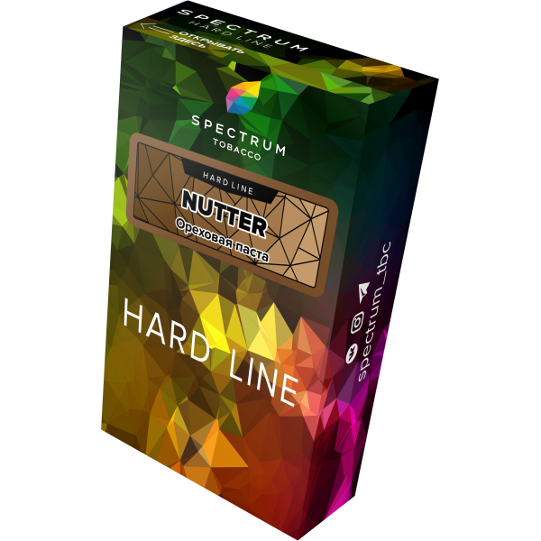 Табак Spectrum Hard nutter 40 грамм в Магадане
