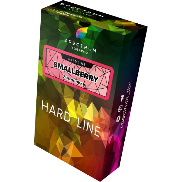 Табак Spectrum Hard smallberry 40 грамм в Магадане