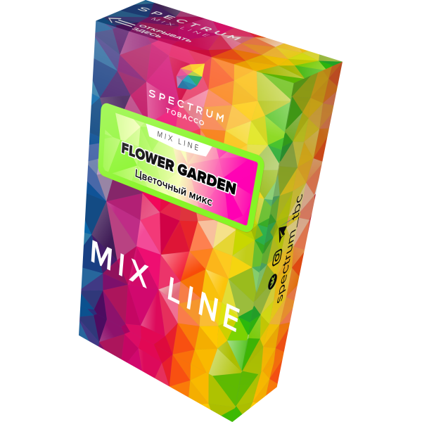 Табак Spectrum Mix Line Flower Garden 40 грамм в Магадане
