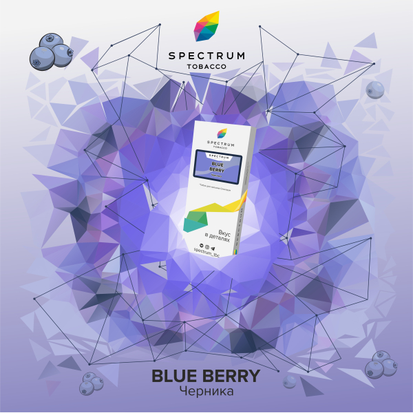 Табак Spectrum Classic Blue Berry 100 грамм в Магадане