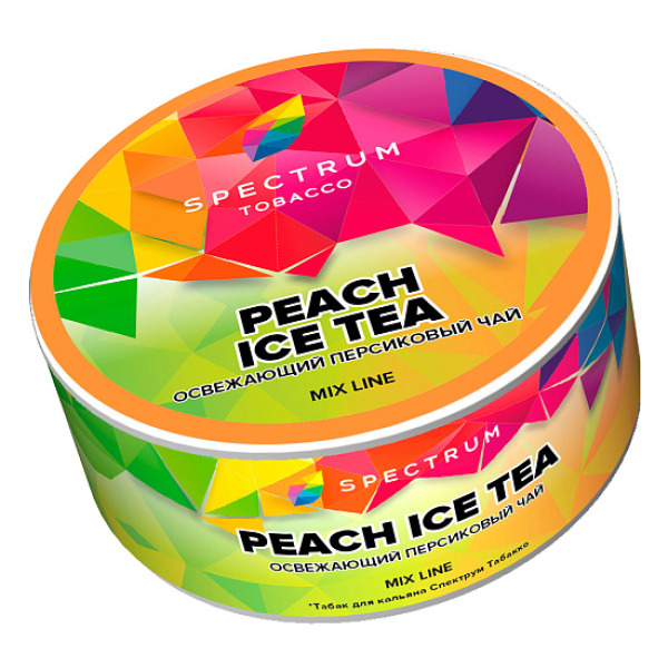 Табак Spectrum Mix Line Peach ice tea (Освежающий персиковый чай) 25 гр в Магадане