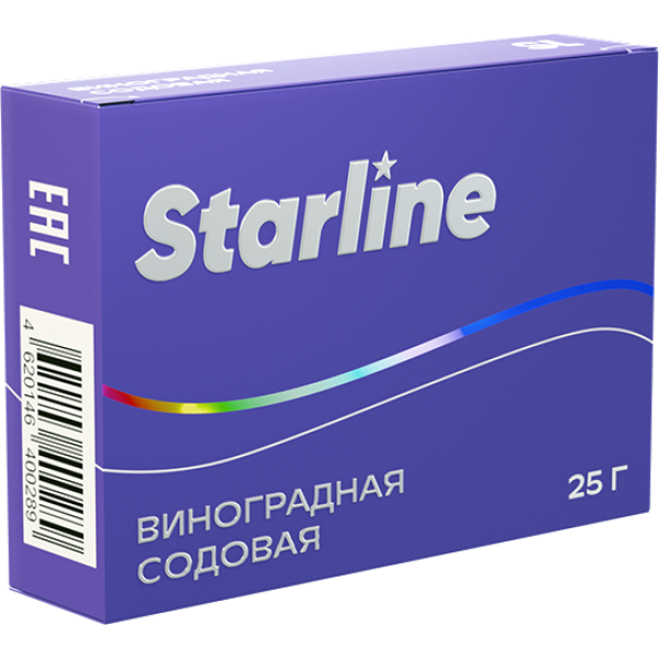 Табак Starline Виноградная содовая 25 гр в Магадане