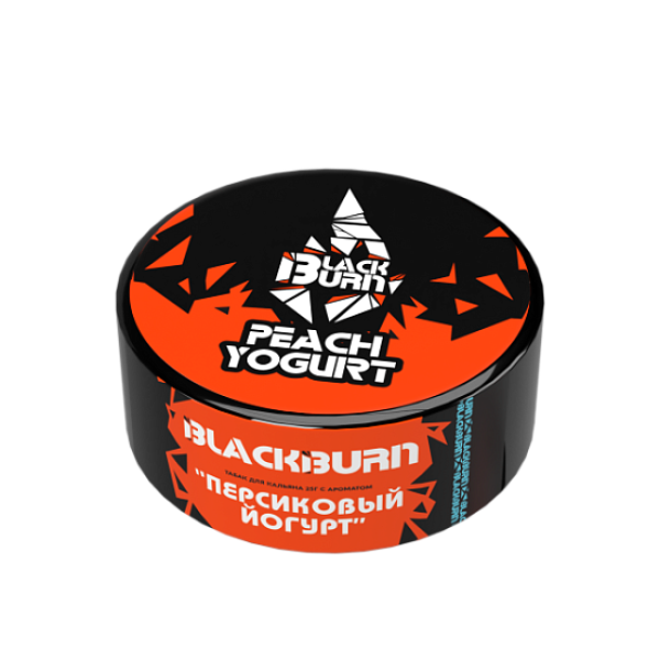 Табак Burn Black Peach Yogurt  25 грамм в Магадане