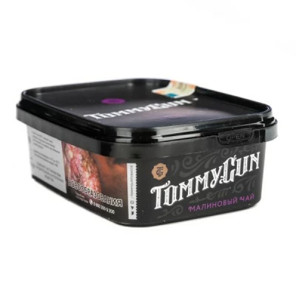 Табак Tommy Gun Raspberry Ice Tea (Малиновый Холодный Чай) 100 гр в Магадане