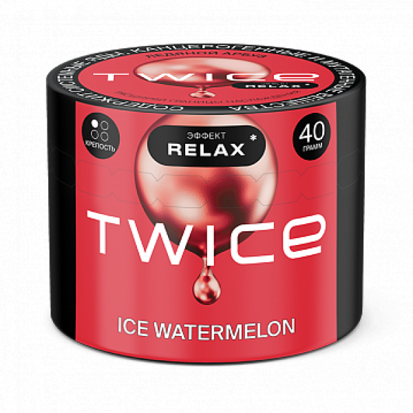 Табак TWICE Ice Watermelon (Ледяной арбуз) 40 гр в Магадане