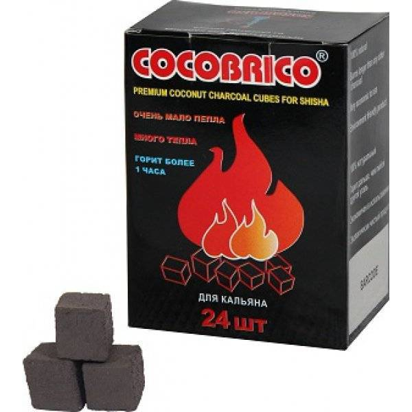 Уголь для кальяна CocoBrico 24 кубика в Магадане