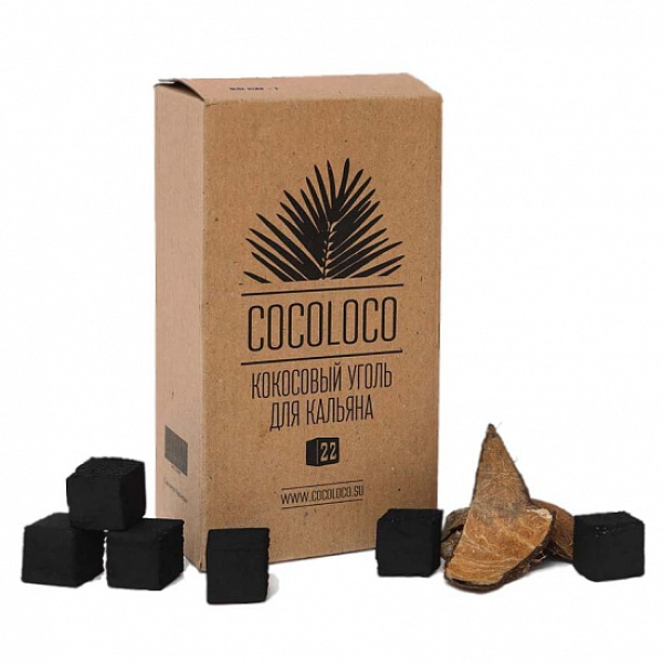 Кокосовый уголь Cocoloco 22мм в Магадане