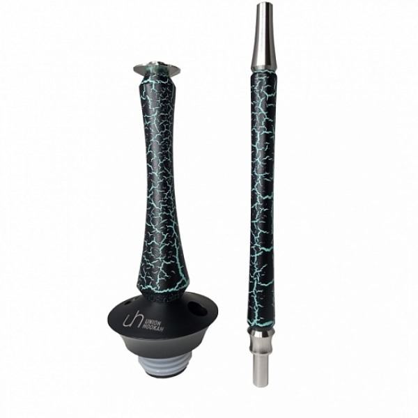 Кальян Union Hookah Sleek Кракле голубой в Магадане