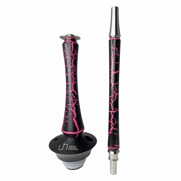 Кальян Union Hookah Sleek Кракле розовый в Магадане
