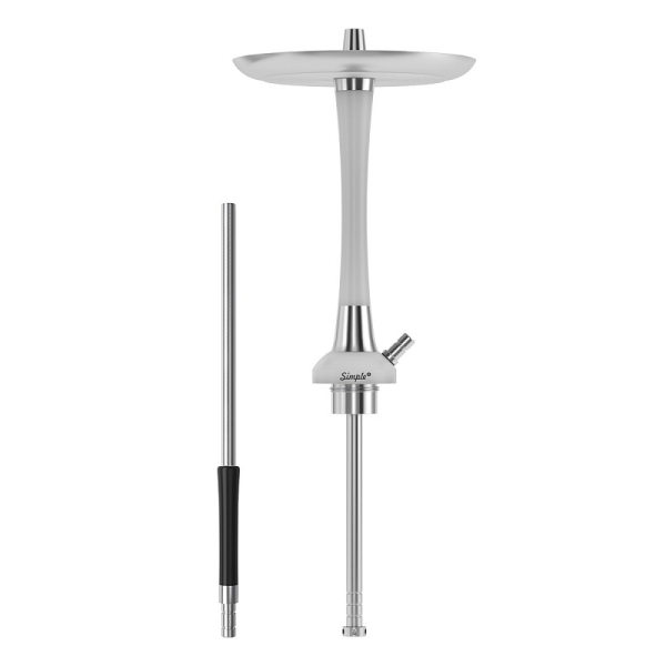 Кальян MattPear Simple S Pro Slim (Белый, 53 см) в Магадане