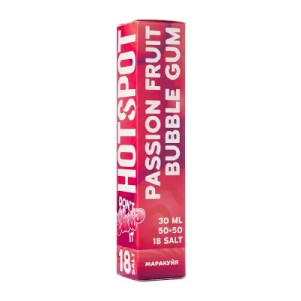 Жидкость HOTSPOT Chow Passion Fruit Bubble Gum 30 мл в Магадане
