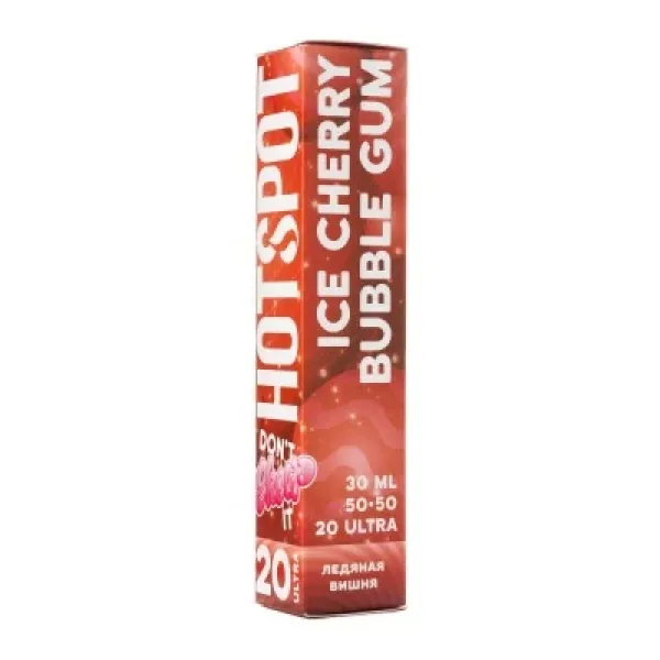 Жидкость HOTSPOT Chow Ultra Ice Cherry Bubble Gum 30 мл в Магадане