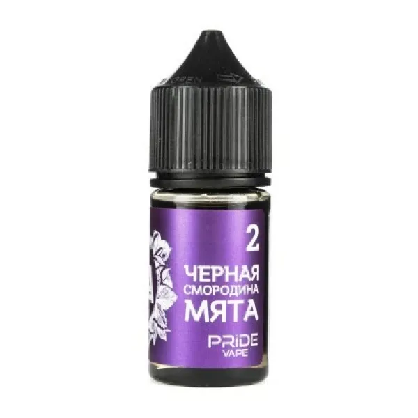 Жидкость Pride Vape Tea Salt Черная смородина мята 30 мл в Магадане