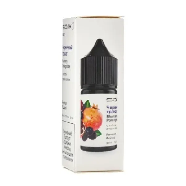 Жидкость SOAK L Blueberry Pomegranate 30 мл в Магадане
