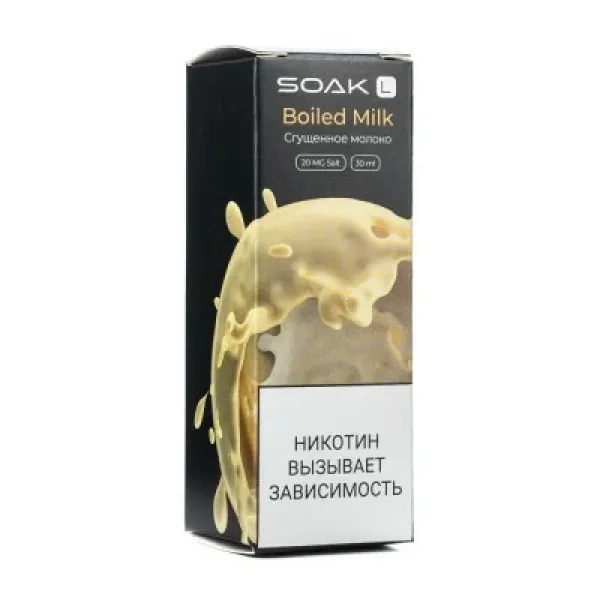 Жидкость SOAK L Boiled Milk 30 мл в Магадане
