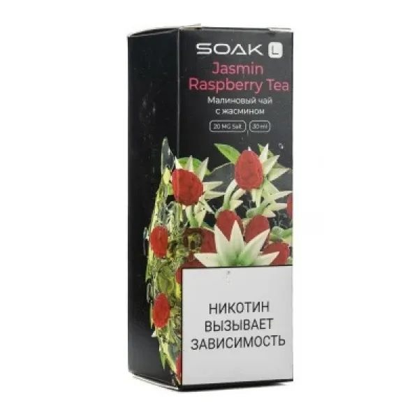 Жидкость SOAK L Jasmin Raspberry Tea 30 мл в Магадане