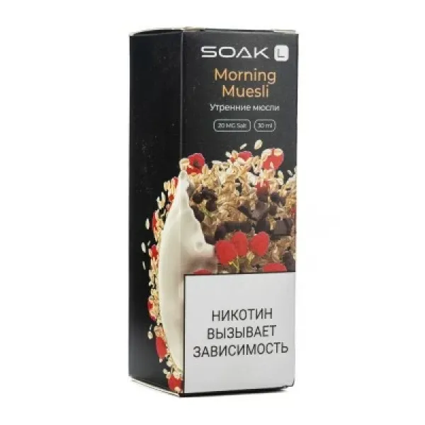 Жидкость SOAK L Morning Muesli 30 мл в Магадане