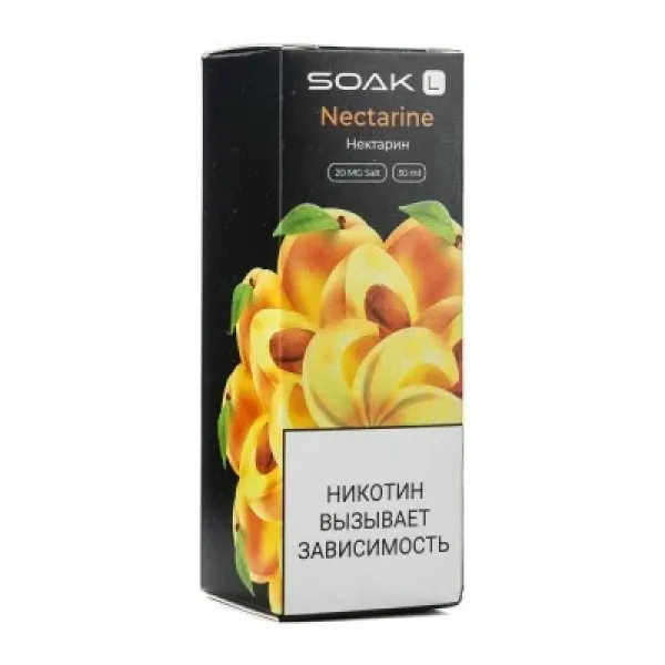 Жидкость SOAK L Nectarine 30 мл в Магадане