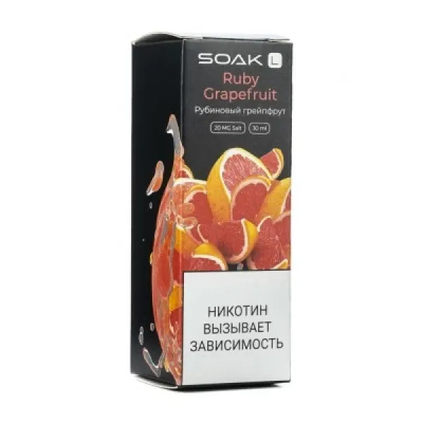 Жидкость SOAK L Ruby Grapefruit 30 мл в Магадане