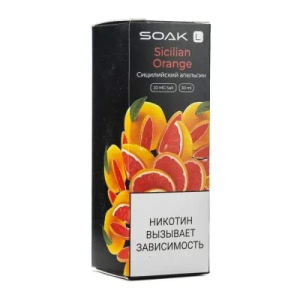 Жидкость SOAK L Sicilian Orange 30 мл в Магадане