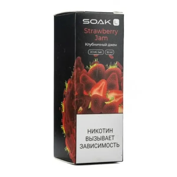 Жидкость SOAK L Strawberry Jam 30 мл в Магадане