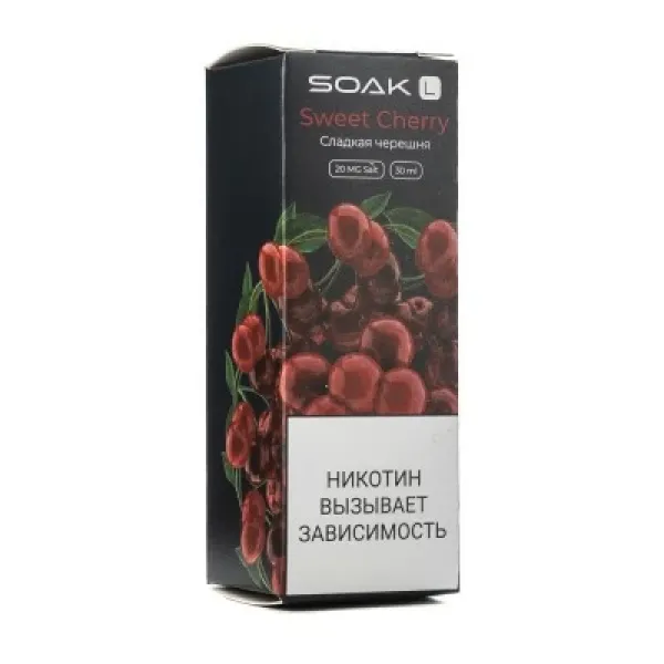 Жидкость SOAK L Sweet Cherry 30 мл в Магадане
