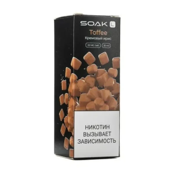 Жидкость SOAK L Toffee 30 мл в Магадане