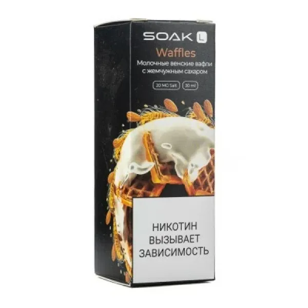 Жидкость SOAK L Waffels 30 мл в Магадане