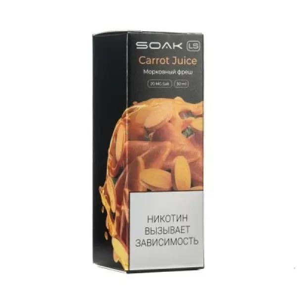 Жидкость SOAK LS Carrot  Juice 30 мл в Магадане