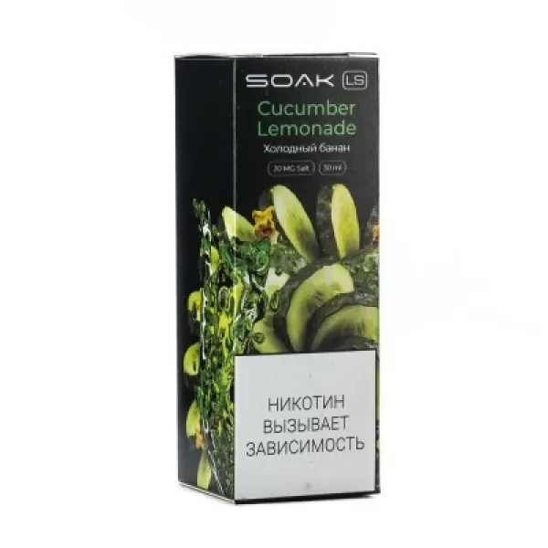 Жидкость SOAK LS Cucumber Lemonade 30 мл в Магадане