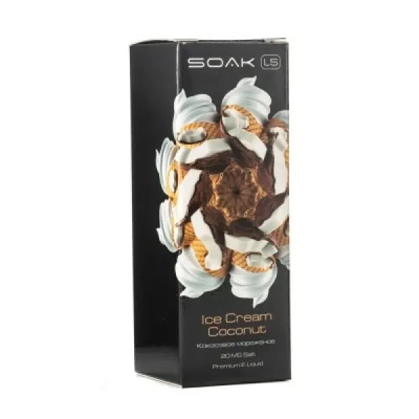 Жидкость SOAK LS Ice Cream Coconut 30 мл в Магадане