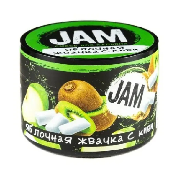 Смесь JAM Яблочная Жвачка с Киви 50 гр в Магадане