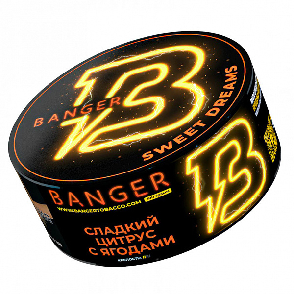 Табак Banger Sweet dreams (Сладкие мечты) 100 гр в Магадане