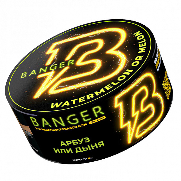 Табак Banger Watermelon or Melon (Арбуз или Дыня) 100 гр в Магадане