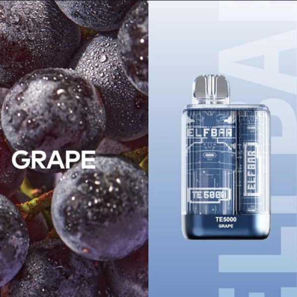 Elfbar TE5000 Grape, 5000 тяг в Магадане