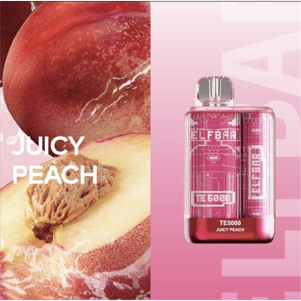 Elfbar TE5000 Juicy Peach, 5000 тяг в Магадане