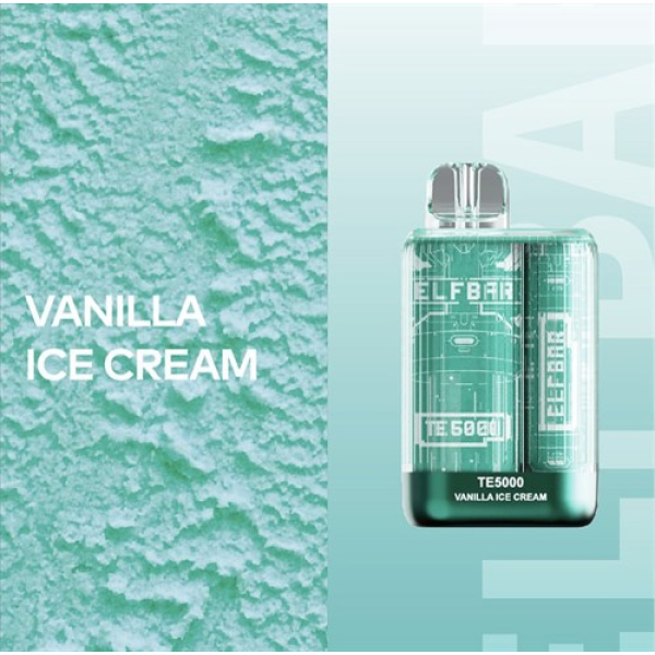 Elfbar TE5000 Vanilla Ice Cream, 5000 тяг в Магадане