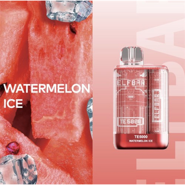 Elfbar TE5000 Watermelon Ice, 5000 тяг в Магадане